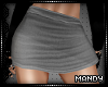 xMx:Grey Mini Skirt