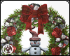 Christmas Rose Wreath