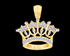 COLAR COROA OURO FEM