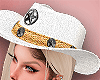 ! Cowboy Hat White