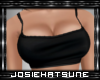 Jos~ Short Tank Black