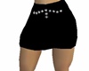 (KPR)PF BLK mini skirt