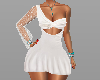 (M)COKTEL WHITE DRESS