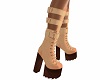 BC BEL BOOT PEACH LEATHE