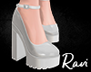 R. Steph White Heels