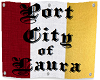 Port city Laura banner