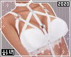 Lace harness | White