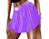 Lilac mini swirl skirt