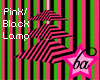 (BA) Pink/Black Lamp