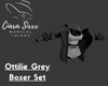Ottilie Grey Boxer Set