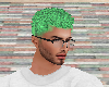 Green short hair male