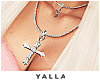 YALLA Cross Necklace DRV