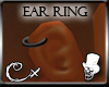 [CX]Ear ring black R