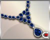 *SC-Noel Necklace Blue