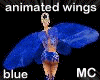 M~Anim.Blue fairy wings