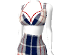 EA/ blue plaid outfit