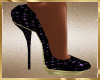 A64 Glitter Purple Pumps