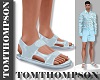 ♕ Elon Blue Sandals