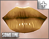 + borges lips gold