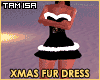 [T] Xmas Fur Dress