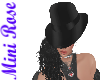 Sexy Black  Mafia Hat