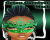 Green Carnival Mask
