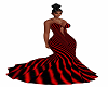 Red & Black Gown--RL