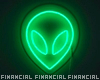 Alien UFO Neon