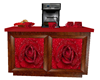 red rose coffee station