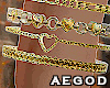 Ⱥ" Heart's Bracelet
