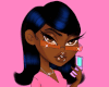 Black pink girl