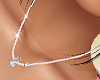 Rose gold necklace