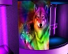 my purple wolf room