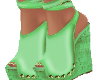 Hot Wedge in Green