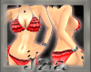 *JZa !Candy Bikini RED