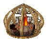 Bronze Dome Fireplace