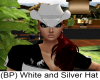 (BP) White and Siver hat
