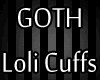 Elegant GOTH Loli Cuffs