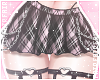 🌸 y2k chain skirt pnk