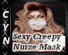 Sexy Creepy Nurse Mask