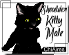 Shoulder Kitty Black (m)