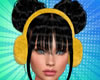 Earmuffs and bow