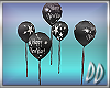 ~DD~ NYears Balloons Blk