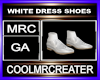 WHITE DRESS SHOES