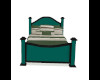 kids bed green