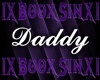 Daddy Headsign White