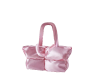 pink puffa bag down