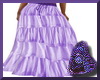Purple Boho Skirt
