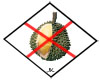 no durian (JK) sign