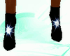 {a7} Black star boot